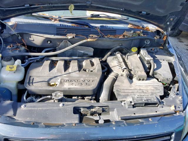 1B3HB28B27D309391 - 2007 DODGE CALIBER BLUE photo 7