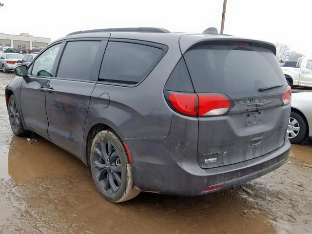 2C4RC1BG0JR260355 - 2018 CHRYSLER PACIFICA T GRAY photo 3