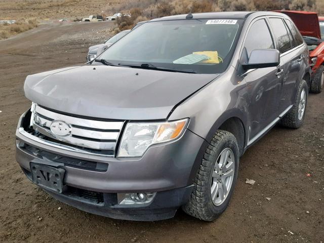 2FMDK49C69BA61120 - 2009 FORD EDGE LIMIT GRAY photo 2