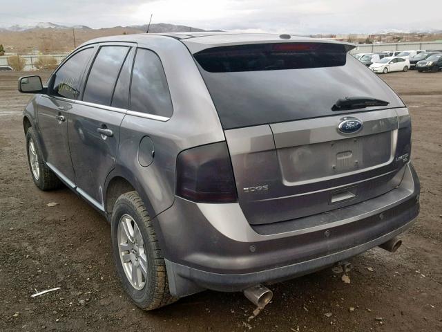 2FMDK49C69BA61120 - 2009 FORD EDGE LIMIT GRAY photo 3