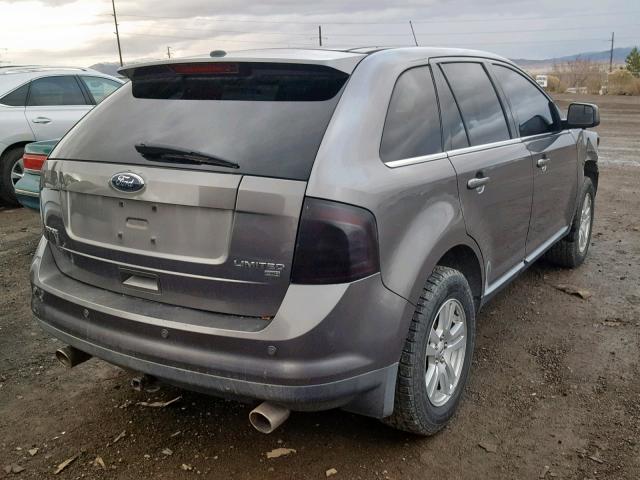 2FMDK49C69BA61120 - 2009 FORD EDGE LIMIT GRAY photo 4