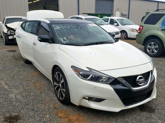 1N4AA6AP7JC365197 - 2018 NISSAN MAXIMA 3.5 WHITE photo 1