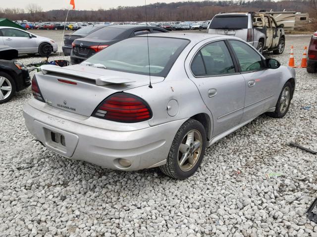 1G2NF52E33M715530 - 2003 PONTIAC GRAND AM S SILVER photo 4