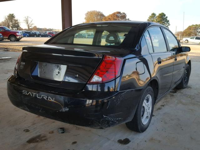 1G8AG52F95Z169705 - 2005 SATURN ION LEVEL BLACK photo 4