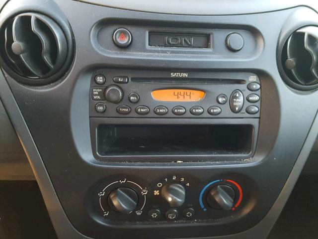 1G8AG52F95Z169705 - 2005 SATURN ION LEVEL BLACK photo 9