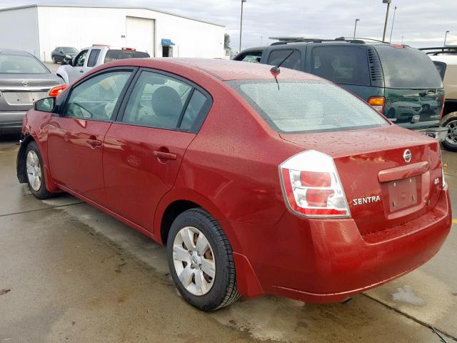 3N1AB61E17L651259 - 2007 NISSAN SENTRA 2.0 RED photo 3