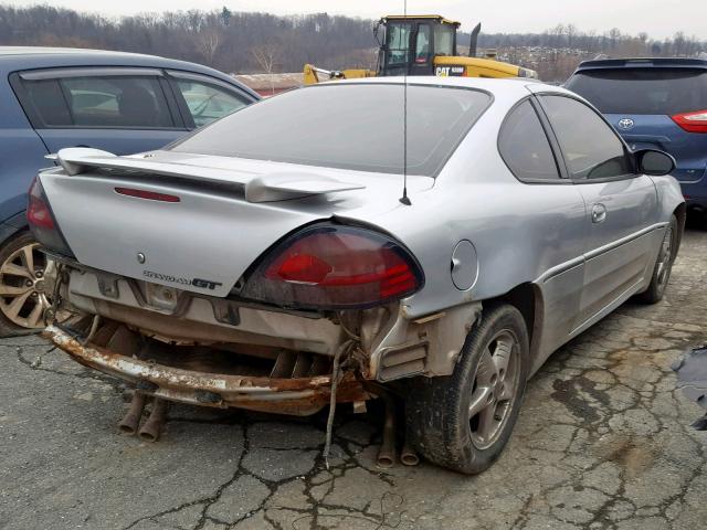 1G2NW12E53C181428 - 2003 PONTIAC GRAND AM G SILVER photo 4