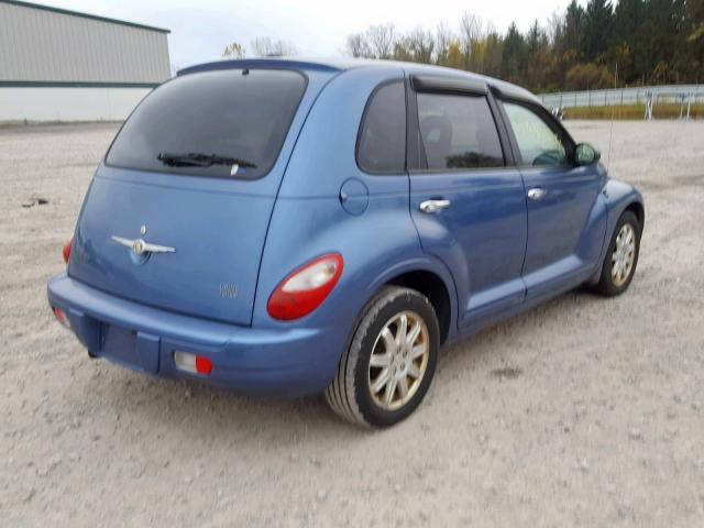 3A8FY68B47T570603 - 2007 CHRYSLER PT CRUISER BLUE photo 4