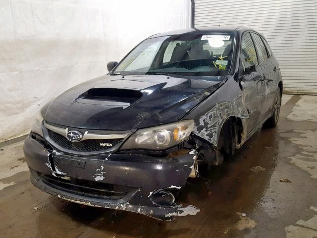 JF1GH7G65AG807798 - 2010 SUBARU IMPREZA WR BLACK photo 2