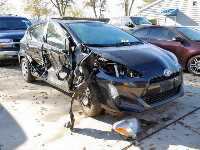 JTDKDTB36F1579066 - 2015 TOYOTA PRIUS C BLACK photo 1