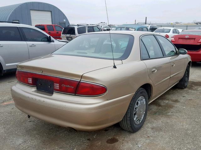 2G4WS52JX41309536 - 2004 BUICK CENTURY CU GOLD photo 4