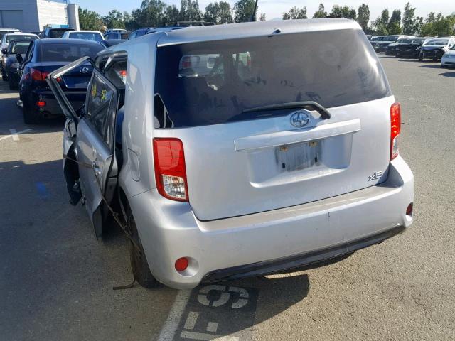 JTLZE4FE8DJ046697 - 2013 TOYOTA SCION XB ვერცხლისფერი ფოტო 3