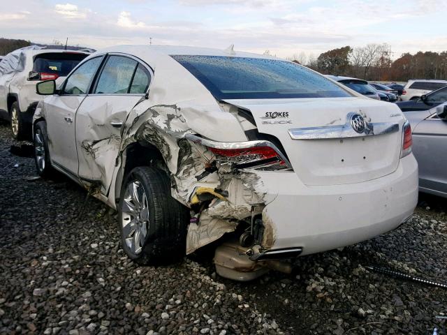 1G4GF5E35CF149000 - 2012 BUICK LACROSSE P WHITE photo 3