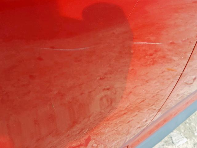 5Y2SM67059Z452637 - 2009 PONTIAC VIBE RED photo 9