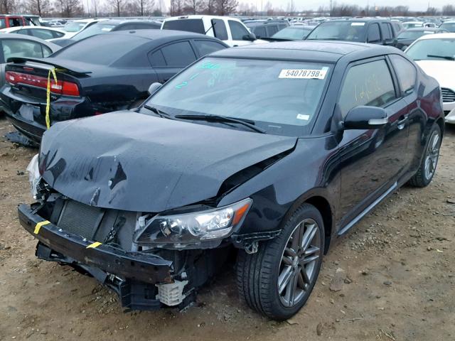 JTKJF5C70D3066117 - 2013 TOYOTA SCION TC 黑色 照片 2