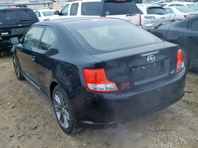 JTKJF5C70D3066117 - 2013 TOYOTA SCION TC 黑色 照片 3