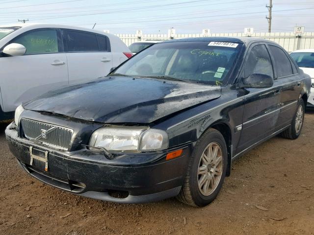 YV1TS92D131308038 - 2003 VOLVO S80 BLACK photo 2