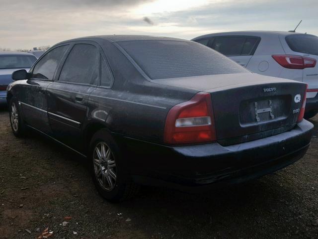 YV1TS92D131308038 - 2003 VOLVO S80 BLACK photo 3