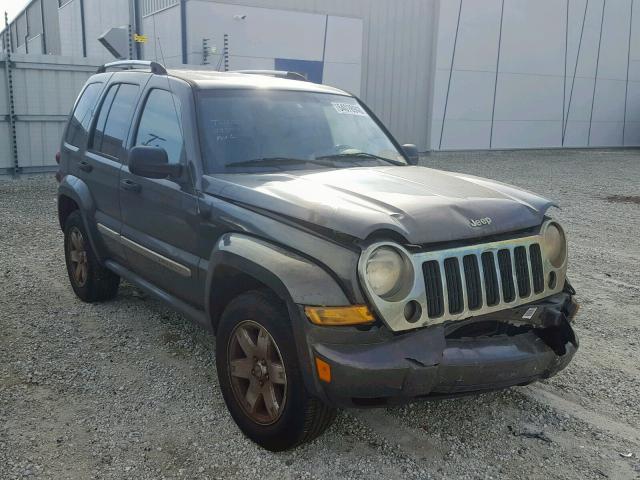 1J4GL58K15W689134 - 2005 JEEP LIBERTY LI CHARCOAL photo 1