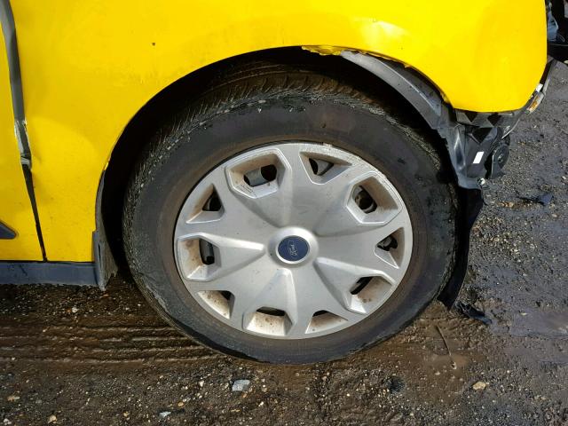 NM0LS7EX3G1246046 - 2016 FORD TRANSIT CO YELLOW photo 9