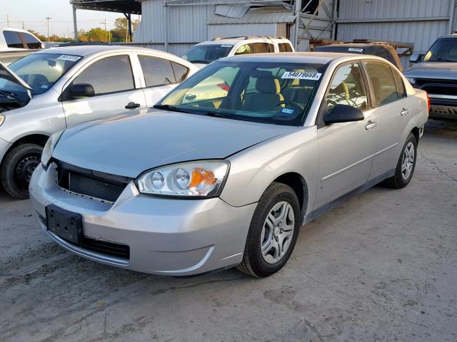 1G1ZS57F07F316216 - 2007 CHEVROLET MALIBU LS 银色 照片 2