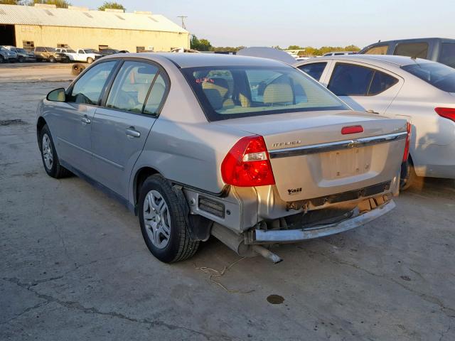1G1ZS57F07F316216 - 2007 CHEVROLET MALIBU LS 银色 照片 3