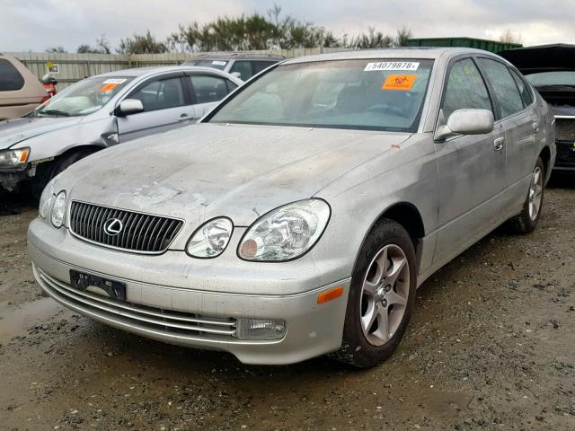 JT8BD69S510134460 - 2001 LEXUS GS 300 SILVER photo 2