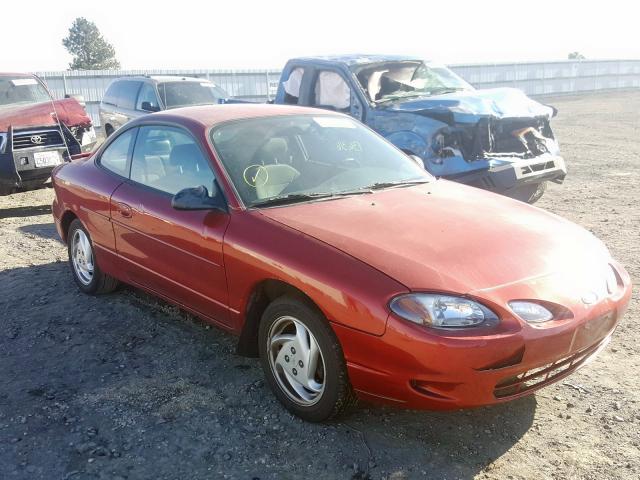 3FAKP1132YR140426 - 2000 FORD ESCORT ZX2 RED photo 1