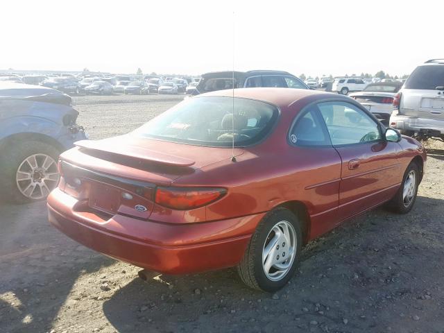 3FAKP1132YR140426 - 2000 FORD ESCORT ZX2 RED photo 4