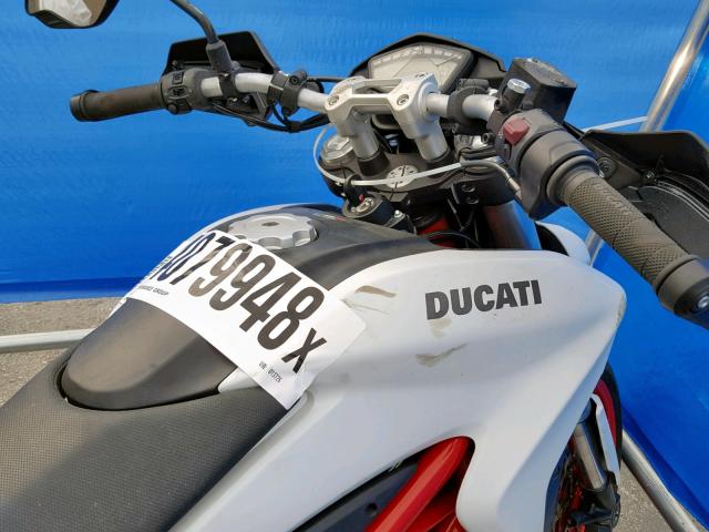 ZDM1YBJS6JB013726 - 2018 DUCATI HYPERMOTAR WHITE photo 5