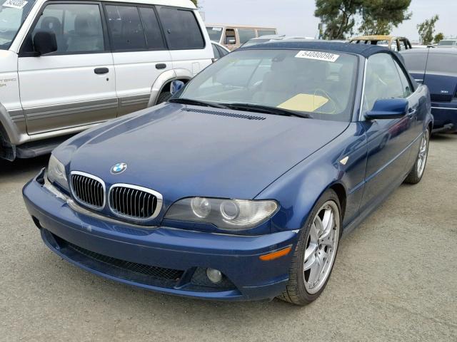 WBABW53434PL44970 - 2004 BMW 330 CI BLUE photo 2