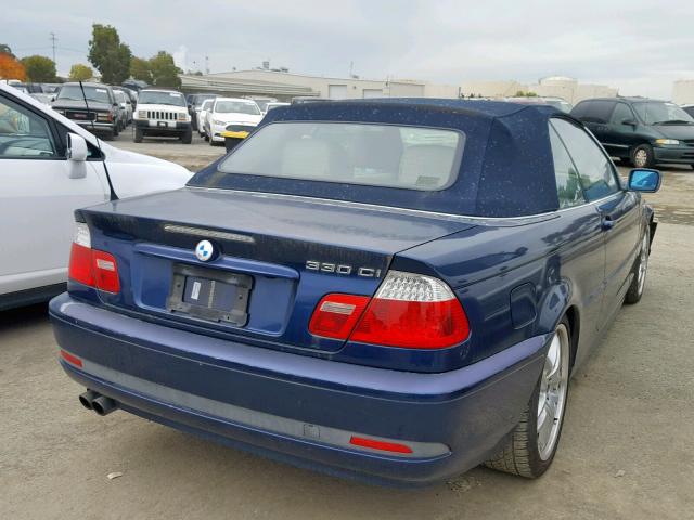 WBABW53434PL44970 - 2004 BMW 330 CI BLUE photo 4