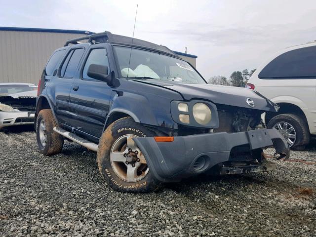 5N1ED28Y24C622213 - 2004 NISSAN XTERRA XE BLACK photo 1