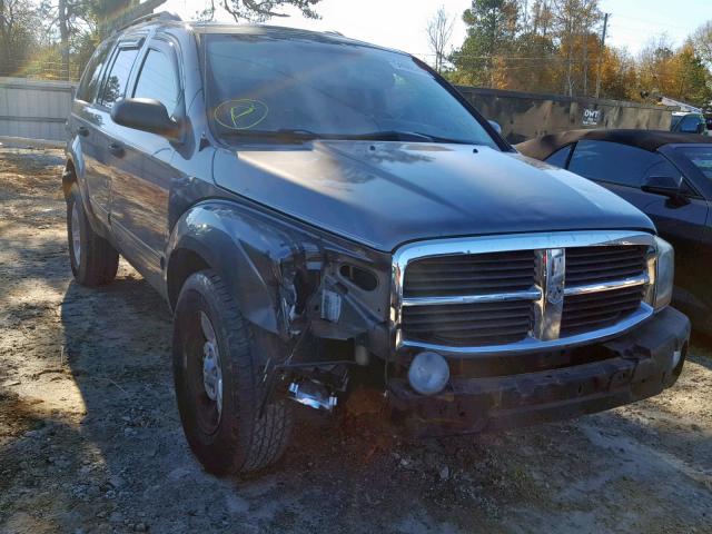 1D4HD48NX5F565975 - 2005 DODGE DURANGO SL GRAY photo 1