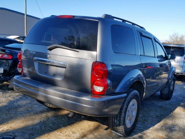 1D4HD48NX5F565975 - 2005 DODGE DURANGO SL GRAY photo 4