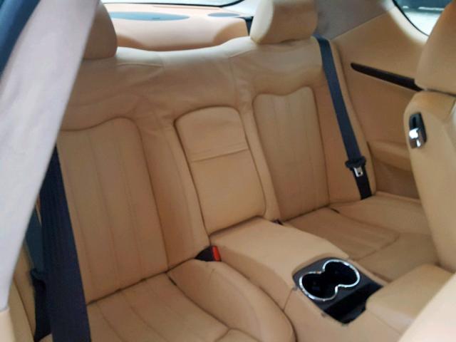 ZAMGJ45A190044229 - 2009 MASERATI GRANTURISM BLUE photo 6