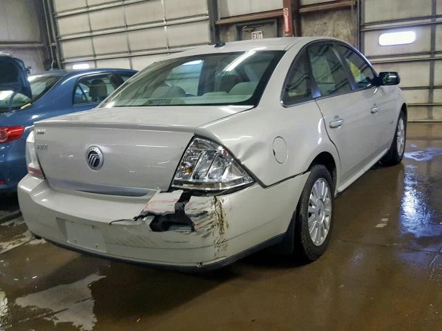 1MEHM40W58G613588 - 2008 MERCURY SABLE LUXU WHITE photo 4