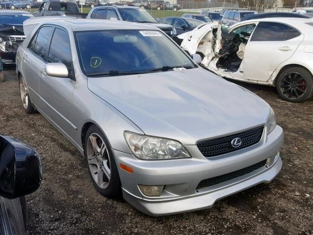 JTHBD192120036434 - 2002 LEXUS IS 300 SILVER photo 1