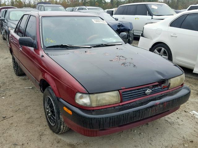 JN1EB31P2RU302587 - 1994 NISSAN SENTRA E RED photo 1