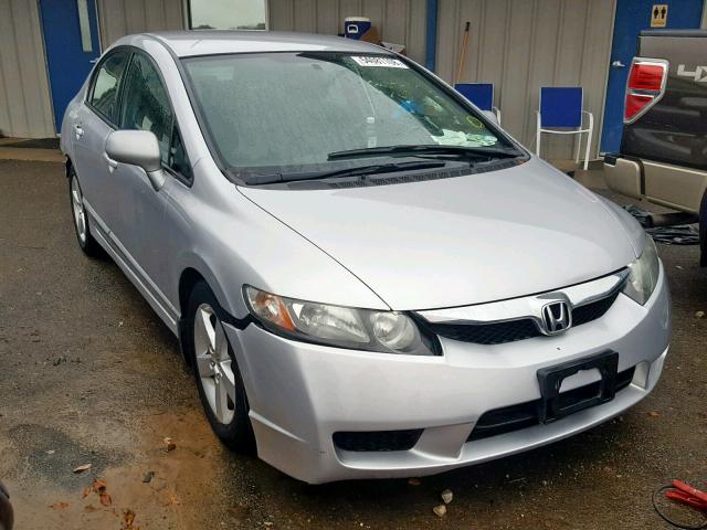 2HGFA16699H354487 - 2009 HONDA CIVIC SILVER photo 1