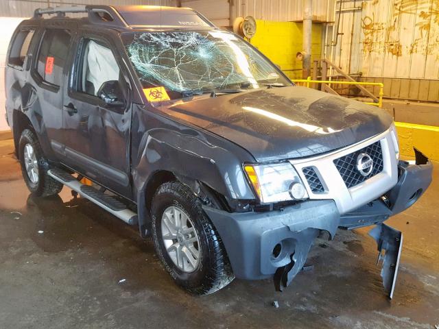 5N1AN0NW2EN802056 - 2014 NISSAN XTERRA X BLUE photo 1