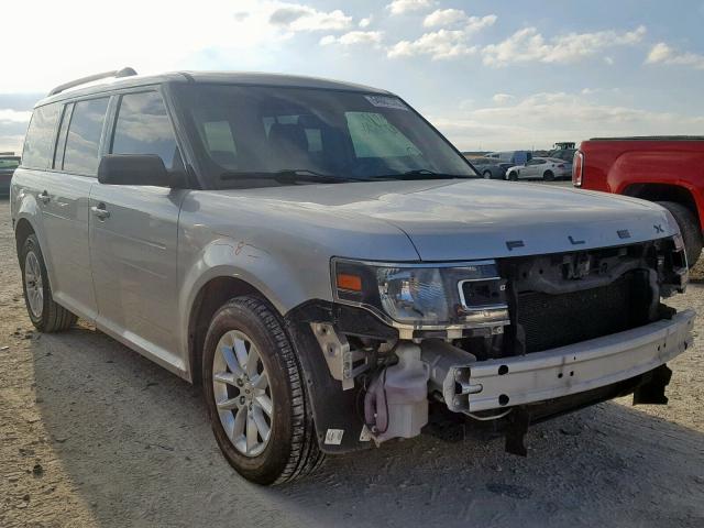 2FMGK5B81DBD35082 - 2013 FORD FLEX SE SILVER photo 1