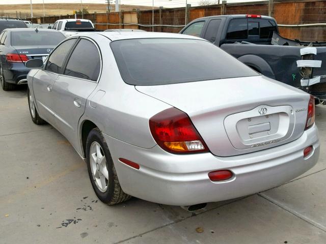 1G3GR64H624156482 - 2002 OLDSMOBILE AURORA SILVER photo 3