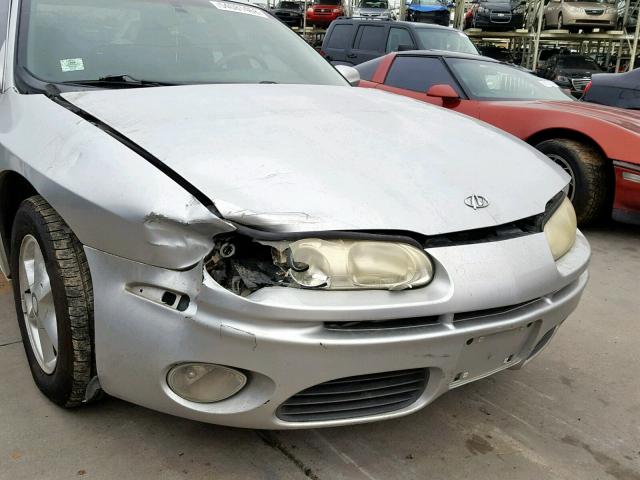 1G3GR64H624156482 - 2002 OLDSMOBILE AURORA SILVER photo 9