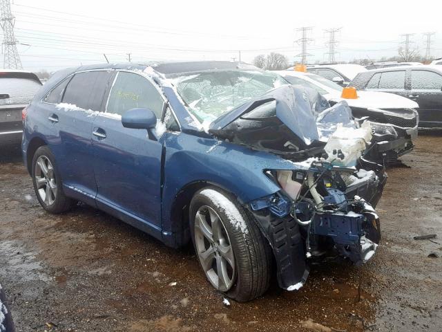 4T3BK11A79U010629 - 2009 TOYOTA VENZA BLUE photo 1