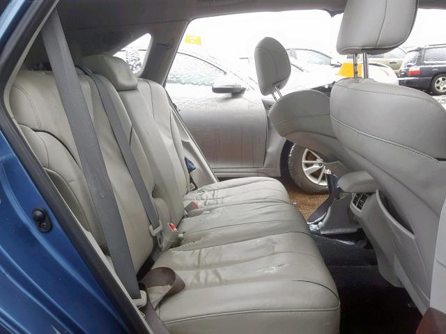 4T3BK11A79U010629 - 2009 TOYOTA VENZA BLUE photo 6