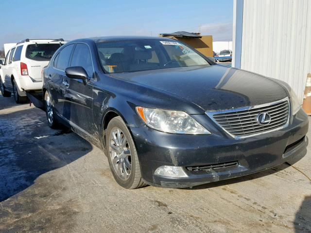 JTHBL46F085068976 - 2008 LEXUS LS 460 GRAY photo 1