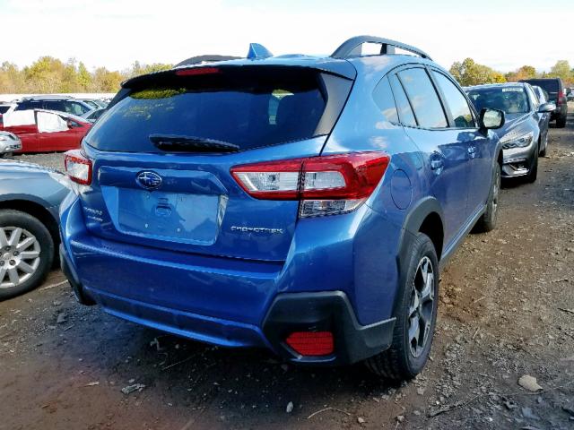 JF2GTAEC1KH317578 - 2019 SUBARU CROSSTREK BLUE photo 4