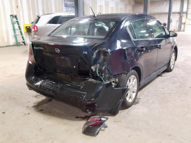 3N1AB6AP8AL679536 - 2010 NISSAN SENTRA 2.0 BLACK photo 4