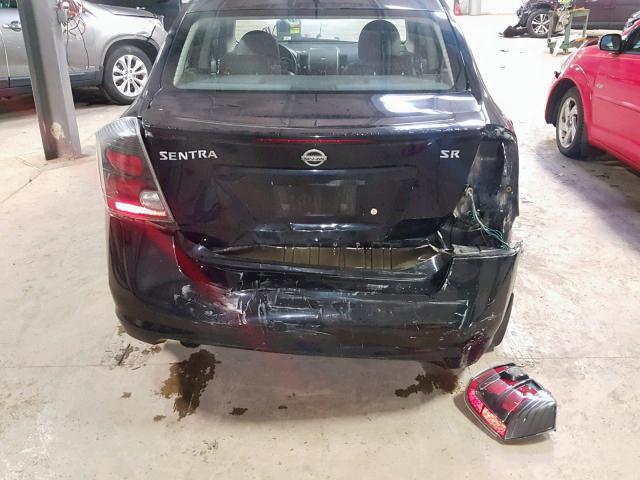 3N1AB6AP8AL679536 - 2010 NISSAN SENTRA 2.0 BLACK photo 9